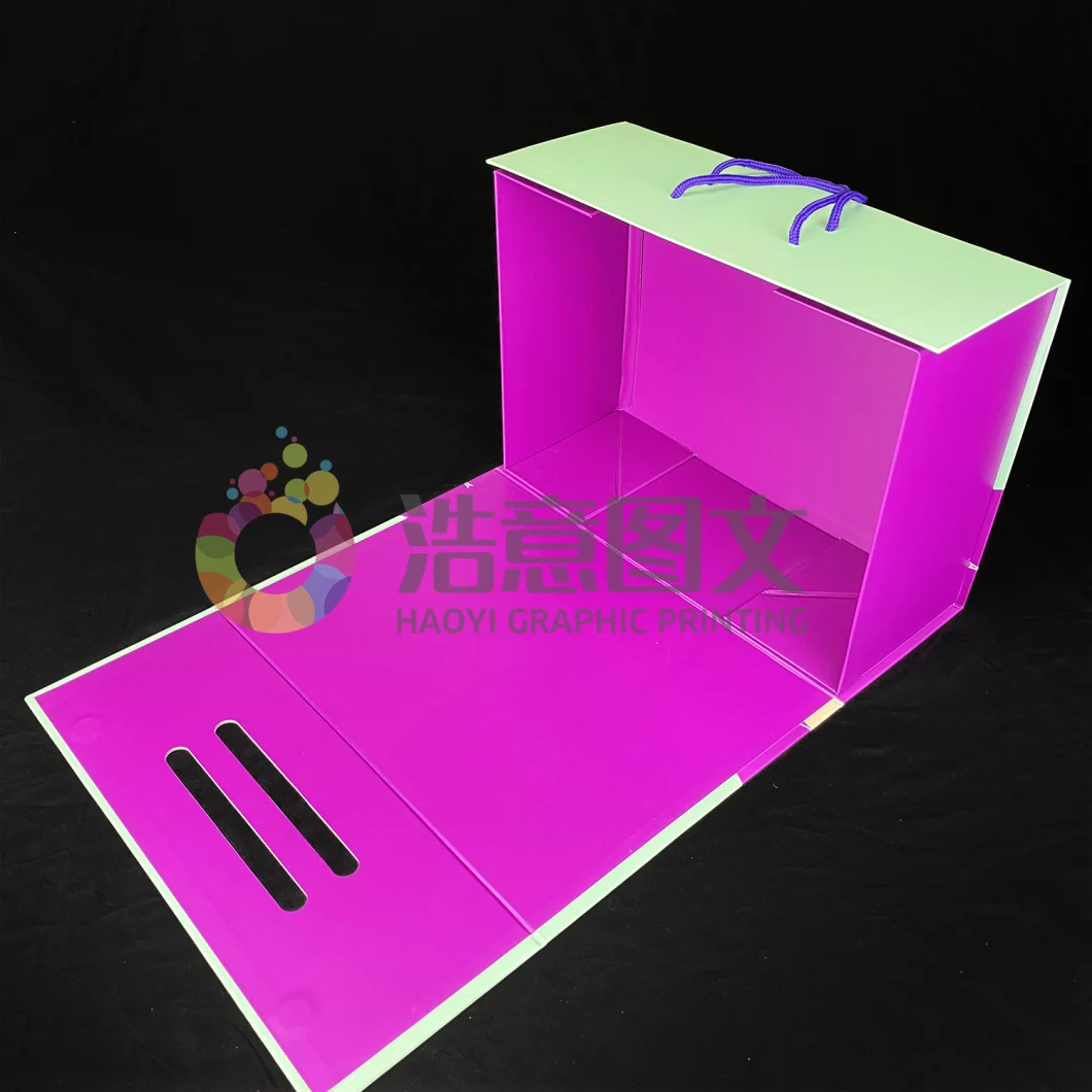 Designer Custom Packaging & Printing Rigid Folding Foldable Shipping Boxes Cardboard Packing Storage Carton Gift Magnetic Box for Wine Clothing Shoes