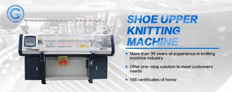 High Output 3 System Jacquard Shoe Upper Knitting Machine