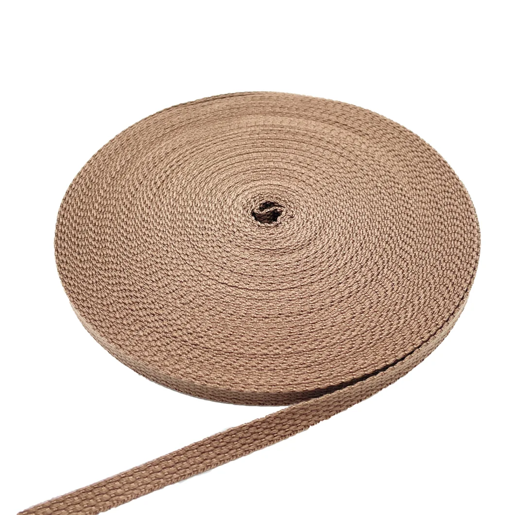 Cotton Jacquard Webbing for Garments /Bags /Seat Belt/Shoes Accessories/Pet Collar Leash Tape/Home Textile