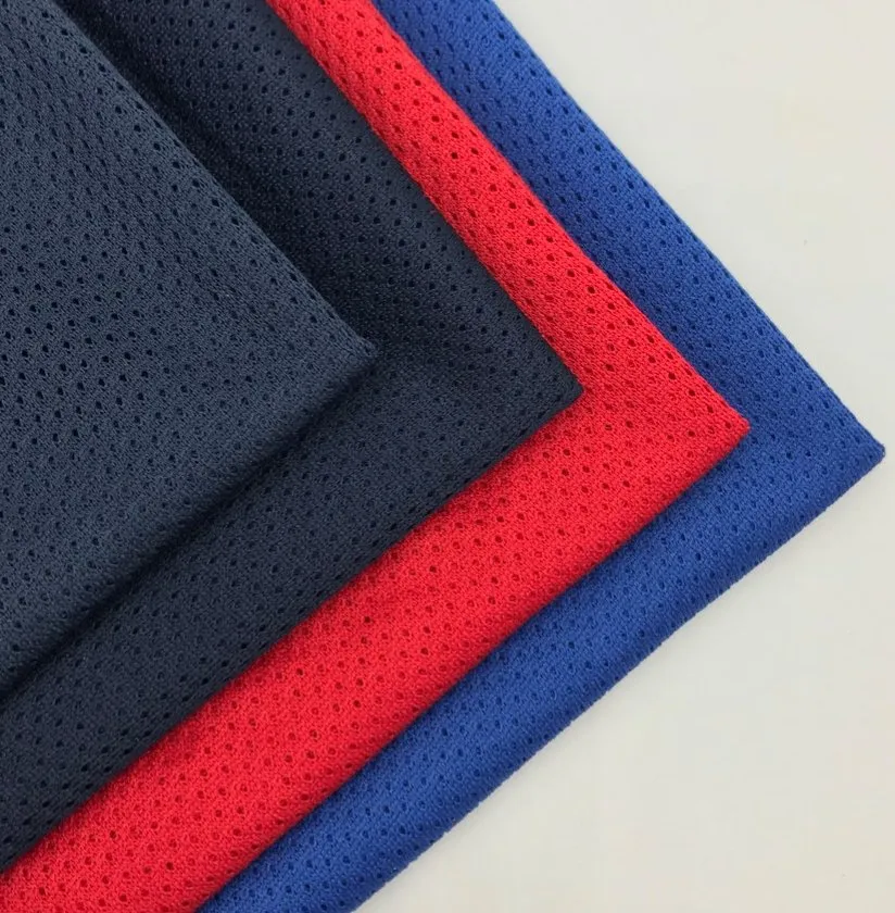 Stock prêt à expédier Polyester Warp Knitting Jacquard Mesh Fabric Shoe Upper